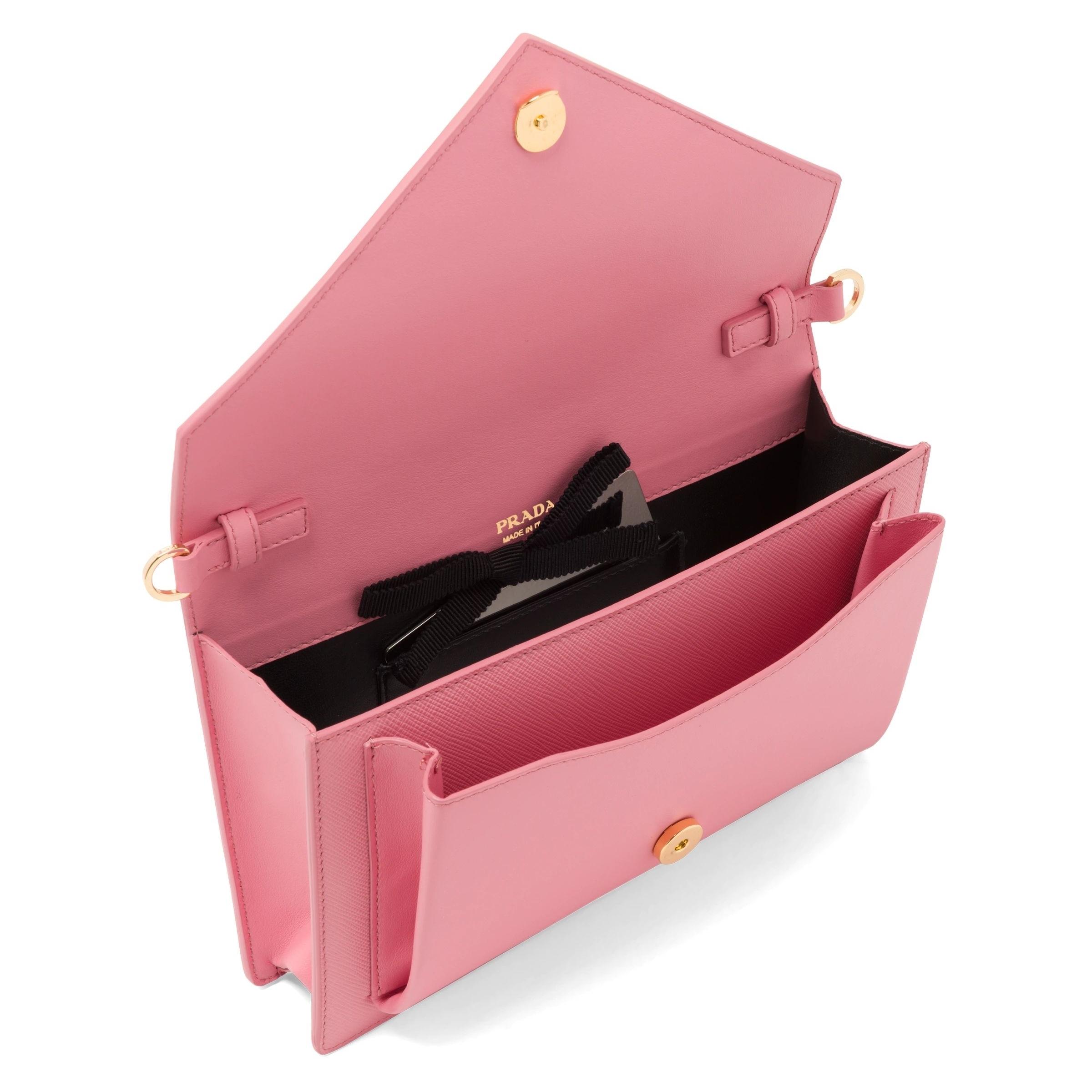 プラダ PRADA サフィアーノレザー ミニショルダーバッグ1BP020_2EEP_F0442