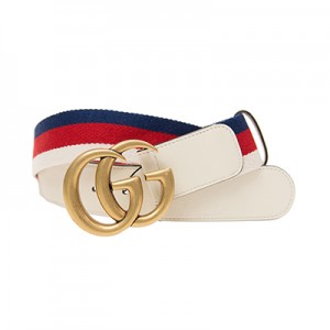 グッチ GUCCI Sylvieウェブリボン ダブルG ベルト409416 HE2MT 8351