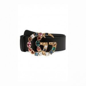 グッチ GUCCI ダブルG＆クリスタル バックル ベルト  513183 AP0IT 1093