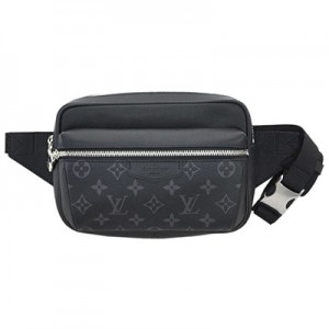 ルイヴィトン  バッグ モノグラム・エクリプス+タイガ ヴィトン LV メンズ ウエストバッグ クロスボディ バムバッグ・アウトドア ノワール M30245