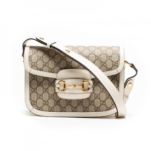 グッチ Gucci 1955 ホースビット ショルダーバッグ ホワイト602204 92TCG 9761