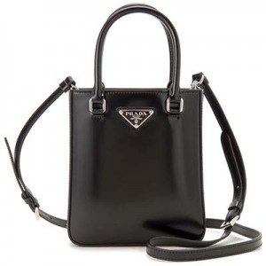 プラダ PRADA バッグ ショルダーバッグ レディース ブラック 1BA331 ZO6 F0002 OOO ミニトートバッグ