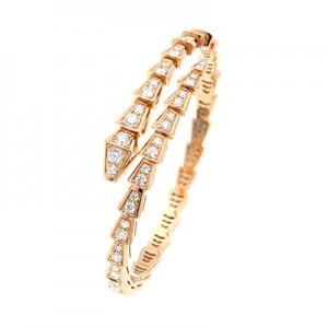 ブルガリ BVLGARI セルペンティバングルブレスレット Mサイズ BR858084 ジュエリー ブランドジュエリー