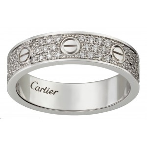 カルティエ Cartier ミニラブリング パヴェダイヤ K18WG B4083400 アクセサリー