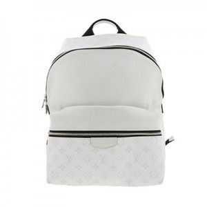 ルイ・ヴィトン LOUIS VUITTON ディスカバリーバックハ M30232 タイガレザー ホワイト メンズ リュック・デイパック