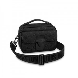 ルイ ヴィトン エレガント LOUIS VUITTON ショルダーバッグ Sロック M58489 黒