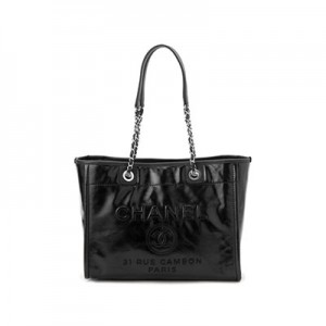 シャネル CHANEL トートバッグ A93257-Y60500-94305 ドーヴィル チェーン ブラック