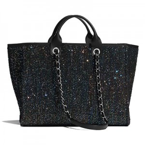 シャネル CHANEL バッグ cc ロゴ トートドーヴィル ビジュー A66941 B03429 N4150