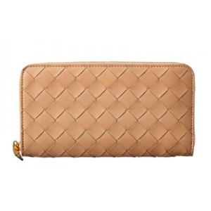 ボッテガヴェネタ BOTTEGA VENETA ラウンドファスナー長財布 ニュートラル 608051 VCPP2 8823