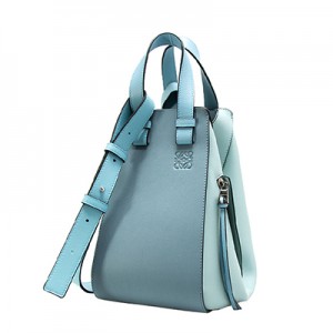 ロエベ LOEWE バッグ レディース 2WAYハンド/ショルダーバッグ ブルーマルチ  [ハンモック スモールバッグ] 387 30TS35 8880