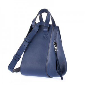 ロエベ LOEWE バッグ レディース 2WAYショルダーバッグ  [ハンモック スモールバッグ] マリンブルー 38730 S35 5510