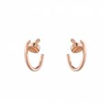カルティエ ジュスト アン クル イヤリング ピンクゴールド B8301234