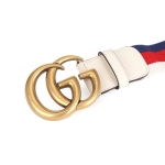 グッチ GUCCI Sylvieウェブリボン ダブルG ベルト409416 HE2MT 8351