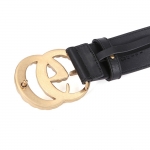 グッチ GUCCI パール ダブルG バックル レザー ベルト 453260 DLX1T 9094