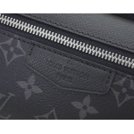 ルイヴィトン  バッグ モノグラム・エクリプス+タイガ ヴィトン LV メンズ ウエストバッグ クロスボディ バムバッグ・アウトドア ノワール M30245