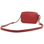 グッチ GUCCI ショルダーバッグ レディース GGマーモント レッド 448065 DTD1T 6433