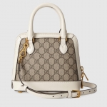 グッチ GUCCI ホースビット 1955 ミニ トップハンドルバッグ 2WAY ショルダーバッグ PVC レザー 640716/‎621220 92TCG 9761