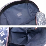 ルイ ヴィトン LOUIS VUITTON モノグラム インク アップサイドダウン アポロ バッグパック ネイビー M43676
