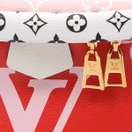 LOUISVUITTON ルイヴィトン モノグラム ジャイアント バムバッグ ルージュ　ウエストポーチ M44575
