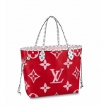 LOUIS VUITTON　ルイヴィトン ネヴァーフルMM　ジャイアントモノグラム　ルージュ　ピンク M44567