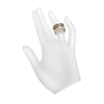ブルガリ BVLGARI ビーゼロワン リング マーブルブラウン #52 ジュエリー ブランドジュエリー B655226
