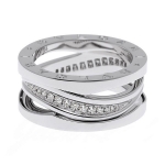 ブルガリ BVLGARI ビーゼロワン デザインレジェンドリング #54 AN858378 ジュエリー ブランドジュエリー