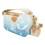 LOUIS VUITTON ルイヴィトン ショルダーバッグ ミュルティ ポシェット アクセソワール ブルー M57633