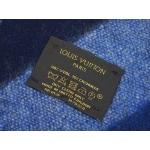 ルイヴィトン LOUIS VUITTON　ヴィトン　LV　エシャルプ・アンフィニットV　ウール/カシミア　ブルー　M70324