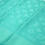 LOUIS VUITTON（ルイ・ヴィトン）レディース/メンズ/ストール/ショール・モノグラム/テュルコワーズ（アクアグリーン）MU1125