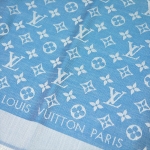 LOUIS VUITTON（ルイ・ヴィトン）レディース/メンズ/ストール/ショール・モノグラム デニム/ブルーエ /M74019