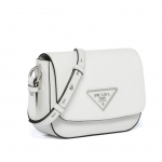 プラダ Prada Identity サフィアーノレザー ショルダーバッグ 1BD249_2ERX_F0009_V_OO6