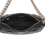 プラダバッグ ショルダーバッグ ハンドバッグ パッチワーク ミニバッグ ブラック レディース PRADA 1BC157 2DMO F0002