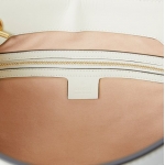 グッチ GUCCI パドロック GGスプリーム チェーントートバッグ PVC レザー ベージュ オフホワイト 479197 KHNKG 9761