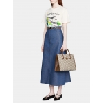 GUCCI グッチ GG スモール トートバッグ ベージュ/ブラウン 659983 92TCG 8563