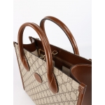 GUCCI グッチ GG スモール トートバッグ ベージュ/ブラウン 659983 92TCG 8563