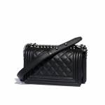 CHANEL シャネル BOY CHANEL スモール ハンドバッグ ブラック A67085 Y09953 94305