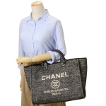 シャネル CHANEL バッグ トートバッグ レディース ブラック ラージショッピングバッグ 2WAYショルダーバッグ A66941 B06387 94305