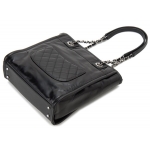 シャネル CHANEL トートバッグ A93256 Y60500 94305 チェーン ショルダー ココマーク ブラック