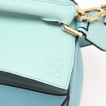 ロエベバッグ LOEWE バッグ レディース 2WAYハンド/ショルダーバッグ PUZZLE BAG [パズル バッグ] アクアブルー/ライトブルー/ストーンブルー 322 30US20 6235