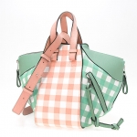 ロエベバッグ LOEWE バッグ レディース 2WAYハンド/ショルダーバッグ サーモンピンク [ハンモック スモールバッグ] 321 04 S35 7736