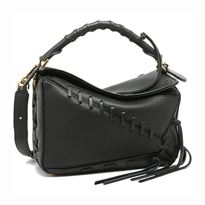 ロエベ バッグ LOEWE  パズル  レディース ショルダーバッグ 無地 BLACK 黒 322 30WK79 1100
