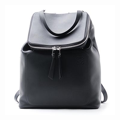 ロエベ LOEWE バックパック リュックサック ブラック メンズ バック パック バッグ レザー 革 本革 ゴヤ クラシックカーフ 31630 s53 1100