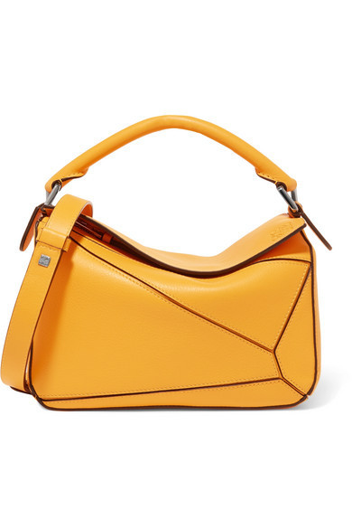 Loeweバッグロエベ パズルテクスチャードレザーショルダーバッグ 322.30.k23
