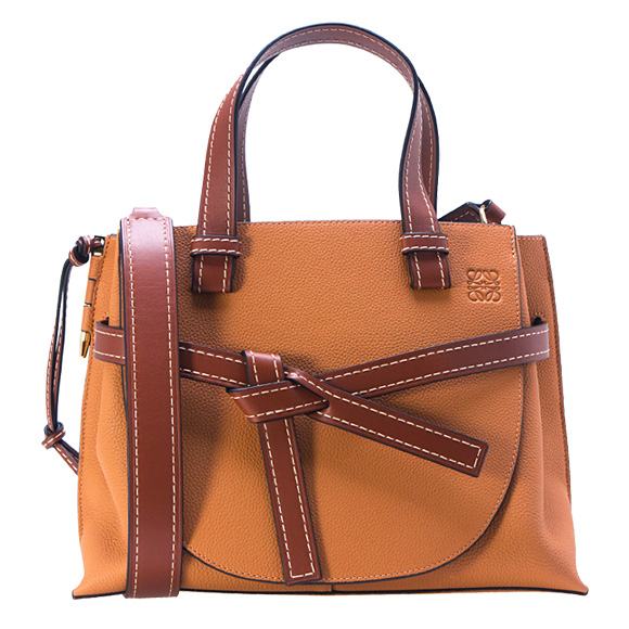ロエベ LOEWE バッグ レディース 2WAYハンド/ショルダーバッグ ライトキャラメル  [ゲート トップハンドル スモール] 321 12 U61 1945 3639