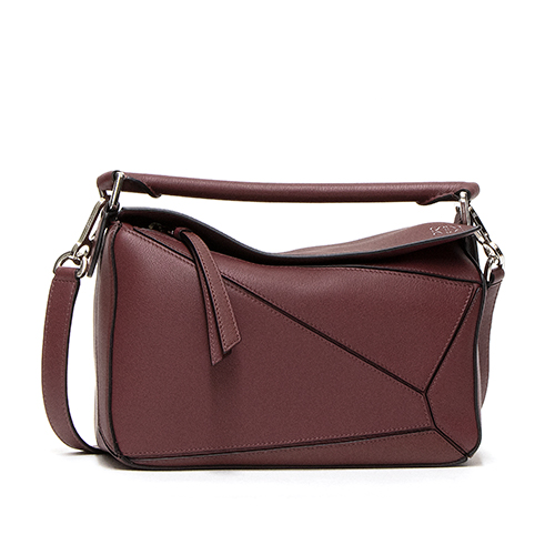 ロエベ LOEWE ショルダーバッグ パズルバッグ ワイン PUZZLE SMALL BAG 322.30.S21 7210