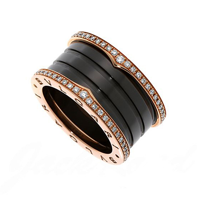 ブルガリ BVLGARI ビーゼロワン 4バンドリング #53 AN857029 ジュエリー ブランドジュエリー
