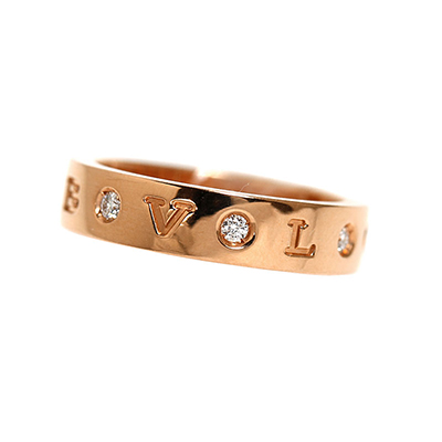 ブルガリ BVLGARI ブルガリ・ブルガリ リング K18PG 7Pダイヤモンド 指輪 メンズ ジュエリー アクセサリー BH1085655