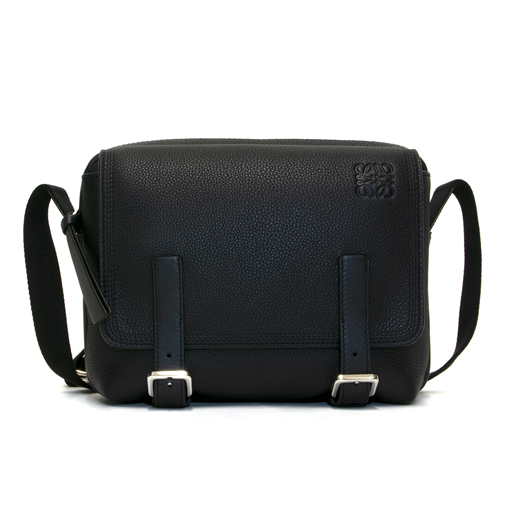 ロエベ LOEWE ショルダーバッグ BLACK ブラック Military Messenger XS Bag 313 53 U20 1100