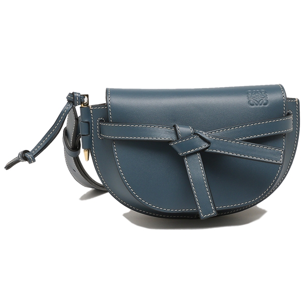 ロエベ ウエストバッグ レディース スモールバッグ   LOEWE  ネイビー 32154Z58 6490