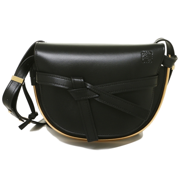 ロエベ ショルダーバッグ レディース スモールバッグ  GATE SMALL BAG LOEWE  ブラック 32174A T20 1100